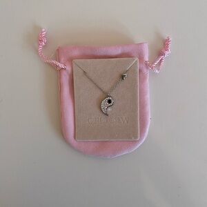 Girls Crew Silver Yin Yang Necklace